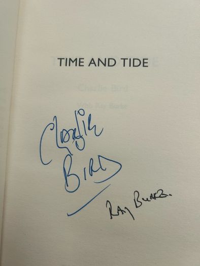 Charlie Bird Autobiography Time and Tide Signed