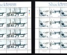 2004 Ireland Shackleton Antarctic Expedition Commemorative Stamps Sheetlet Plate 1B1B1B1B Mint Never Hinged (MNH)