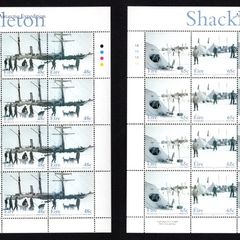 2004 Ireland Shackleton Antarctic Expedition Commemorative Stamps Sheetlet Plate 1B1B1B1B Mint Never Hinged (MNH)