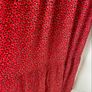 Bnwt red vneck long tiered dress size 12 long sleeves Image 3