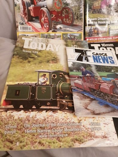 5   old Train Magazines