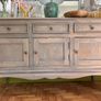 Beautiful Solid Wood Antique French Style Sideboard Image 5
