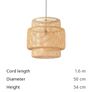 IKEA Sinnerlig large Bamboo Pendant light Image 5