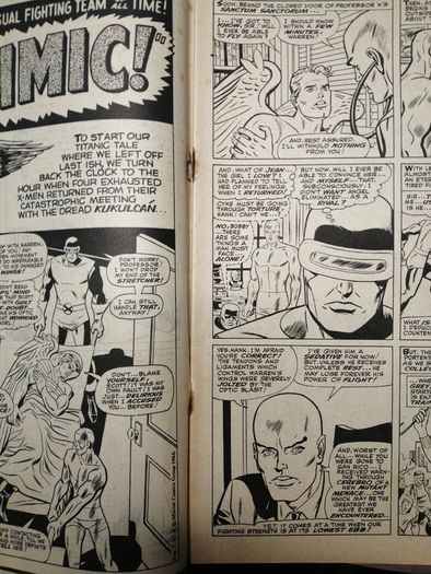 Fantastic #50 Appearance Of Scarlet Witch & Mimic Joins X-Men (KEY RARE UK ISSUE)