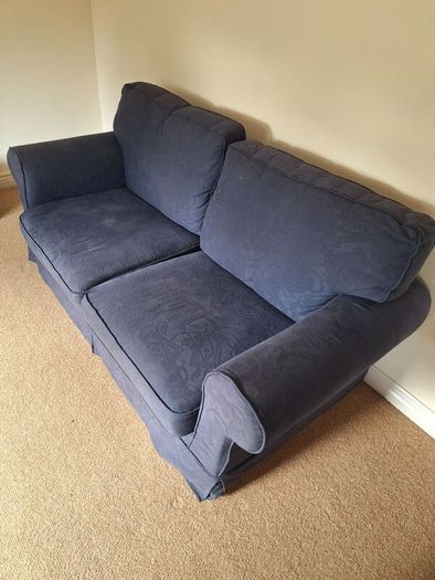 Navy Blue Sofa