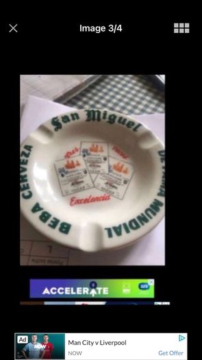 San Miguel Ashtray