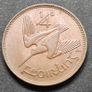 Ireland Excellent 1943 Farthing Coin Image 4