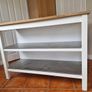 Breakfast bar table with 2 stools Image 3
