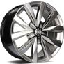 18" Tiguan Type black Alloys Seat Audi Skoda Vw 5x112 Image 2