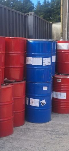 Steel oil drums barrels 45 gals as 205 litres