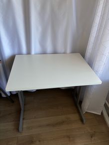 Study white desk