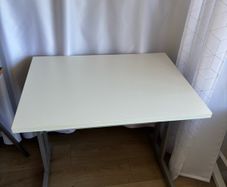 Study white desk