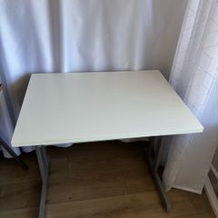 Study white desk