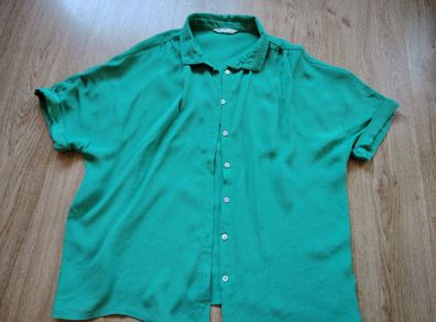 WoolOvers Green Shirt   Size 12
