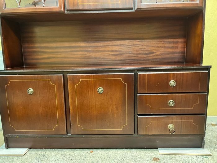 Mahogany drinks cabinet