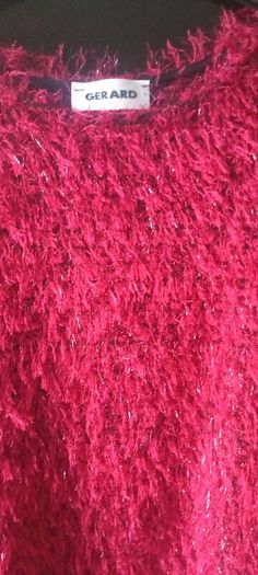 Beautiful Gerard Red soft jumper