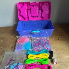 Craft Supplies and Box