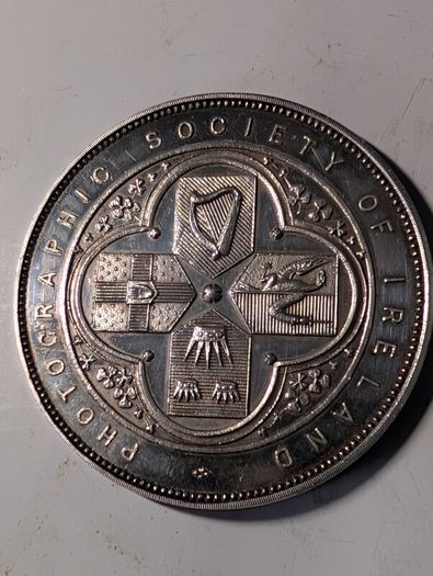 Photographic Society of Ireland silver medal dated  1907