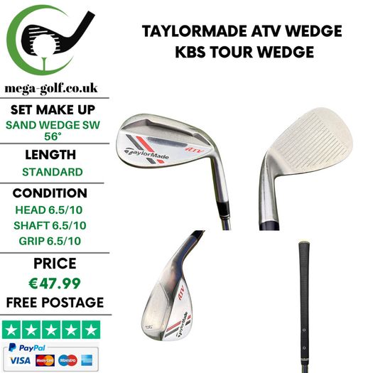 Taylormade ATV Wedge Sw 56 Degree / KBS Tour Wedge