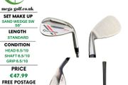 Taylormade ATV Wedge Sw 56 Degree / KBS Tour Wedge