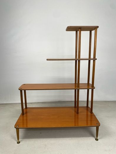 Mid Century Open Shelved Bookcase