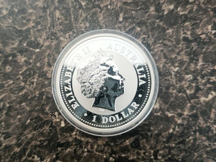 Rare 1999 Lunar Series 1 .Year of the Rabbit Silver Bullion Coin