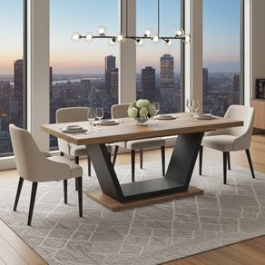 Golden Craft Extendable Dining Table