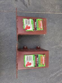 Metpost System 2 Post Supports - 75mm (3") - Bolt Down
