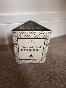 Triangular Dominoes- unused