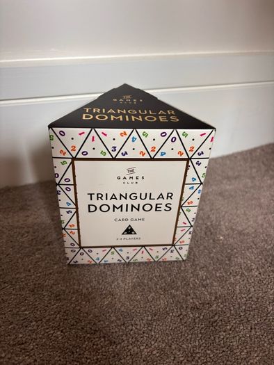 Triangular Dominoes- unused