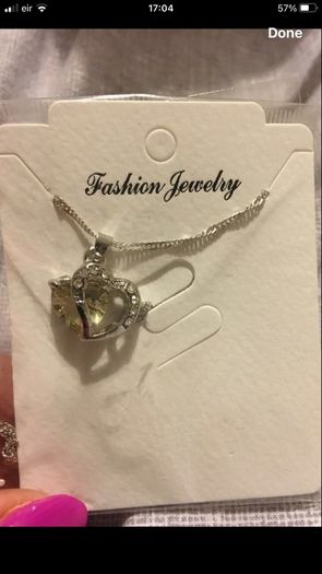 Girls new necklace