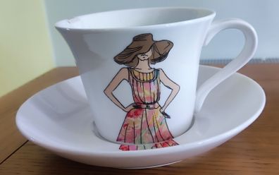 Paul Costelloe Mug and Saucer