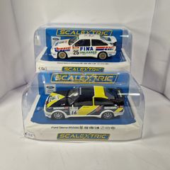 Scalextric Ford Sierra Twin Pack ( slot car  classic touring btcc saloon )