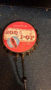 original recipe soda pop coat hanger