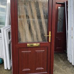 Great Quality Brown PVC Single Door
