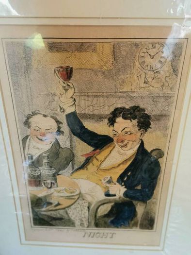 Art Print ' Night and Morning' Pub