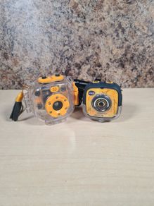 Vtech Kiddiezoom Action Cam Camera Waterproof With Bike Bracket And Dash Mount