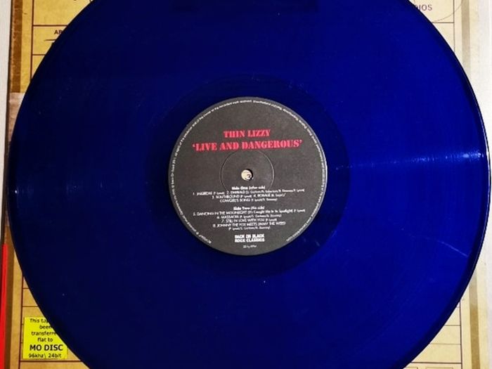 Thin Lizzy - Live And Dangerous Limited Edition Remastered Coloured 2 x Vinyl LP
