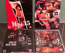 4 Abel Ferrara Limited Edition/Special Edition 4K/Blu Ray - New Mint