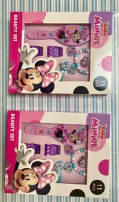 Two unopened boxes of Disney Junior Beauty Set Minnie