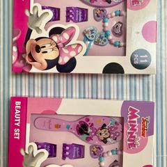 Two unopened boxes of Disney Junior Beauty Set Minnie