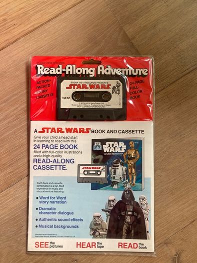 vintage star wars read along adventure