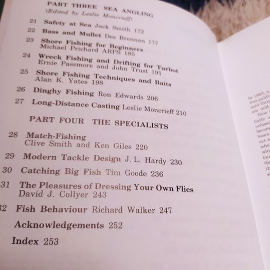 The Shell Book of Angling/Richard Walker