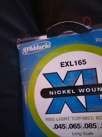 D addario exl 165( long scale)