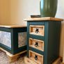 Handmade Upcycled Green Furniture Set Image 3