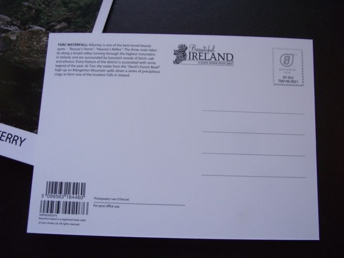 Lot of 10 new Irish postcards. 'Killarney, County Kerry'