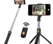 Selfie Stick-Degree Photo Holder Lengthened Tripod Live Broadcast Support All Mobile Phones Bluetooth Remote Control TikTok Shoo