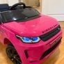 Kids Land Rover Electric Ride on car Pink Image 7
