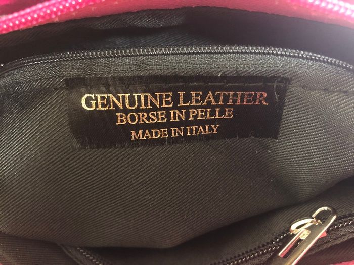 Pink Leather Bag