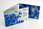 Estonia 2 Euro Commemorative Coin 2024 - Cornflower. BU. Coincard.